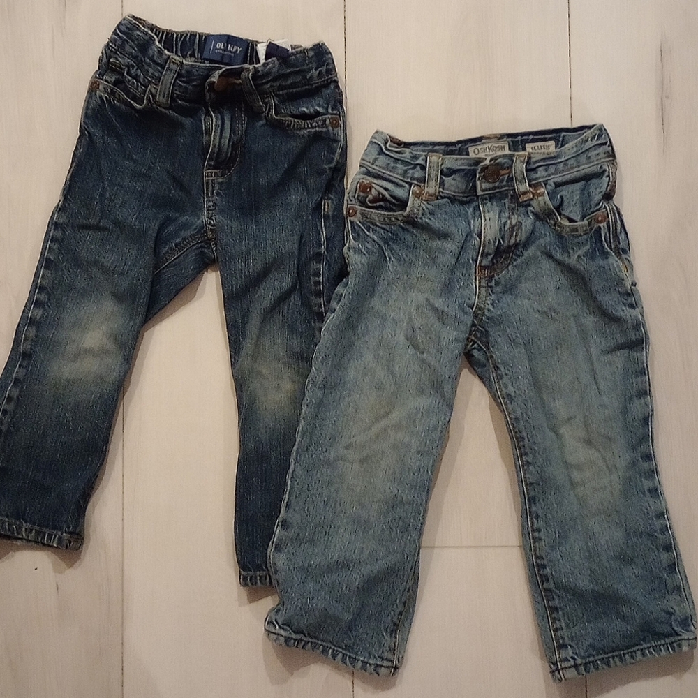 2T denim pants bundle